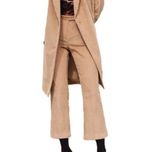 Aritzia Babaton Albers Kick Flare Cords Caramel Trousers NWT SZ 6